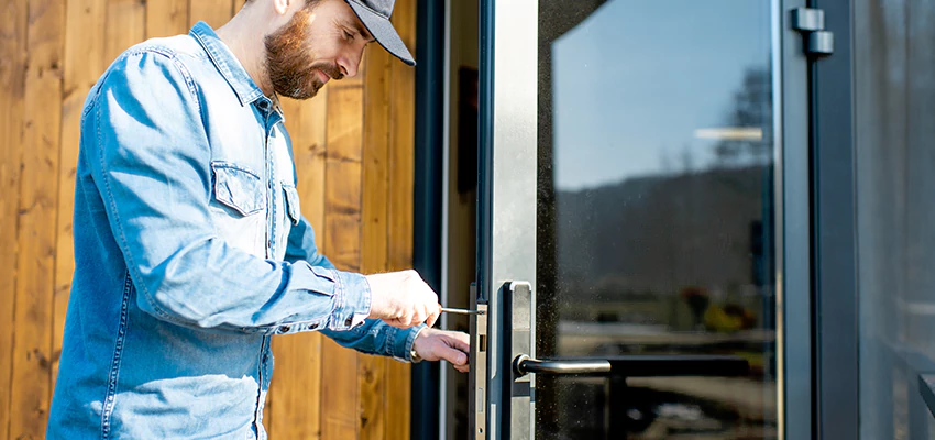 Frameless Glass Storefront Door Locks Replacement in Temple City, CA